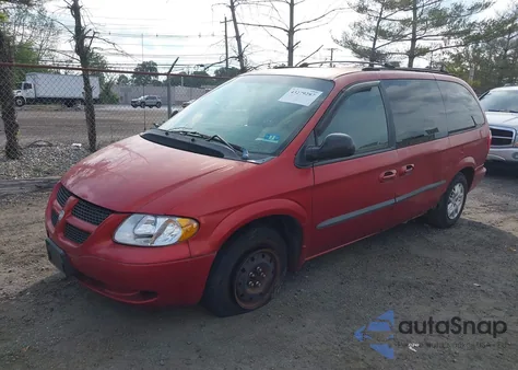 2002 Dodge Grand Caravan El из США, поврежденный, VIN 1B8GP34392B633146